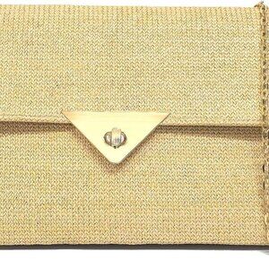 Stylish Straw Envelope Bag with Chain Strap - Perfect Summer Accessory
